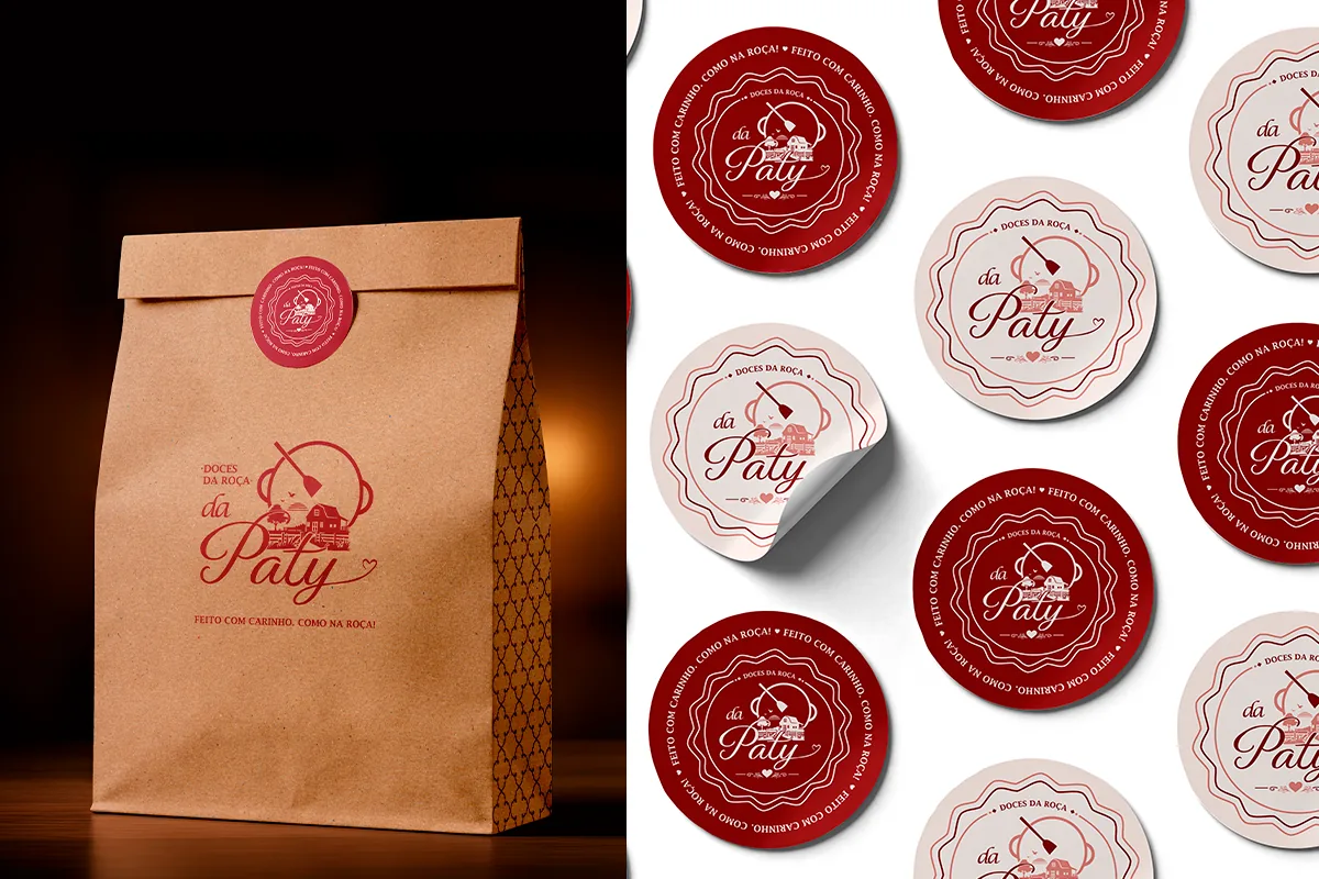 Bag e tags — Doces da Roça da Paty